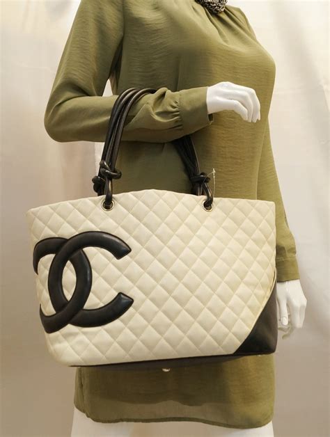 white chanel bag tote|Chanel white bag price.